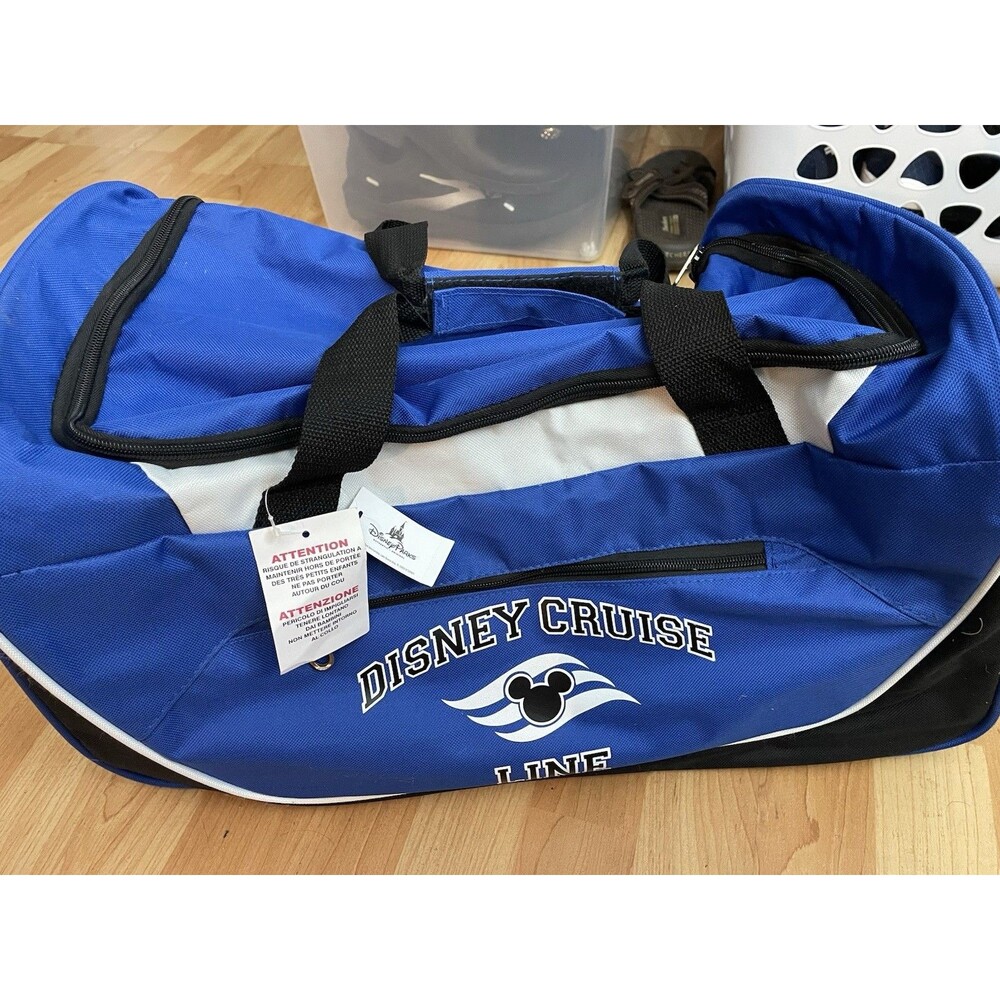 NWT Official Disney Cruise Line Rolling Duffel Bag Wheels & Handle Travel Parks